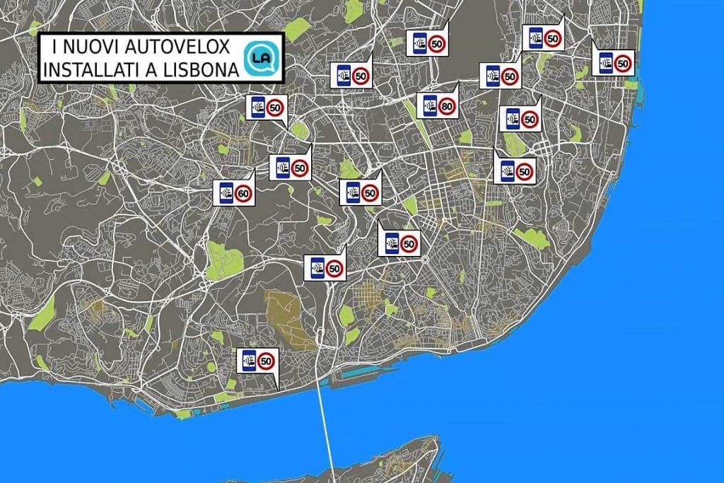 auovelox lisbona mappa